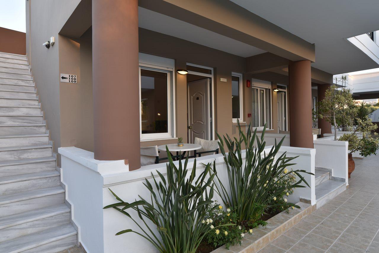 Okeanis II Aparthotel คาโตดารัตโซ ภายนอก รูปภาพ